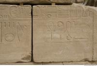 Photo Texture of Symbols Karnak 0107